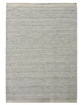 Luxurious modern cream wool carpet with textured solid pattern, perfect for contemporary homes.