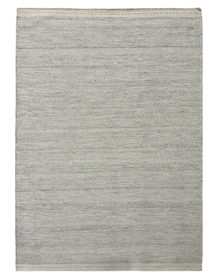 Luxurious modern cream wool carpet with textured solid pattern, perfect for contemporary homes.