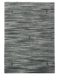 A luxurious gray carpet with modern textured solid design, perfect for elevating any contemporary living space.